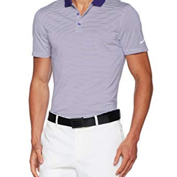 nike victory mini stripe polo